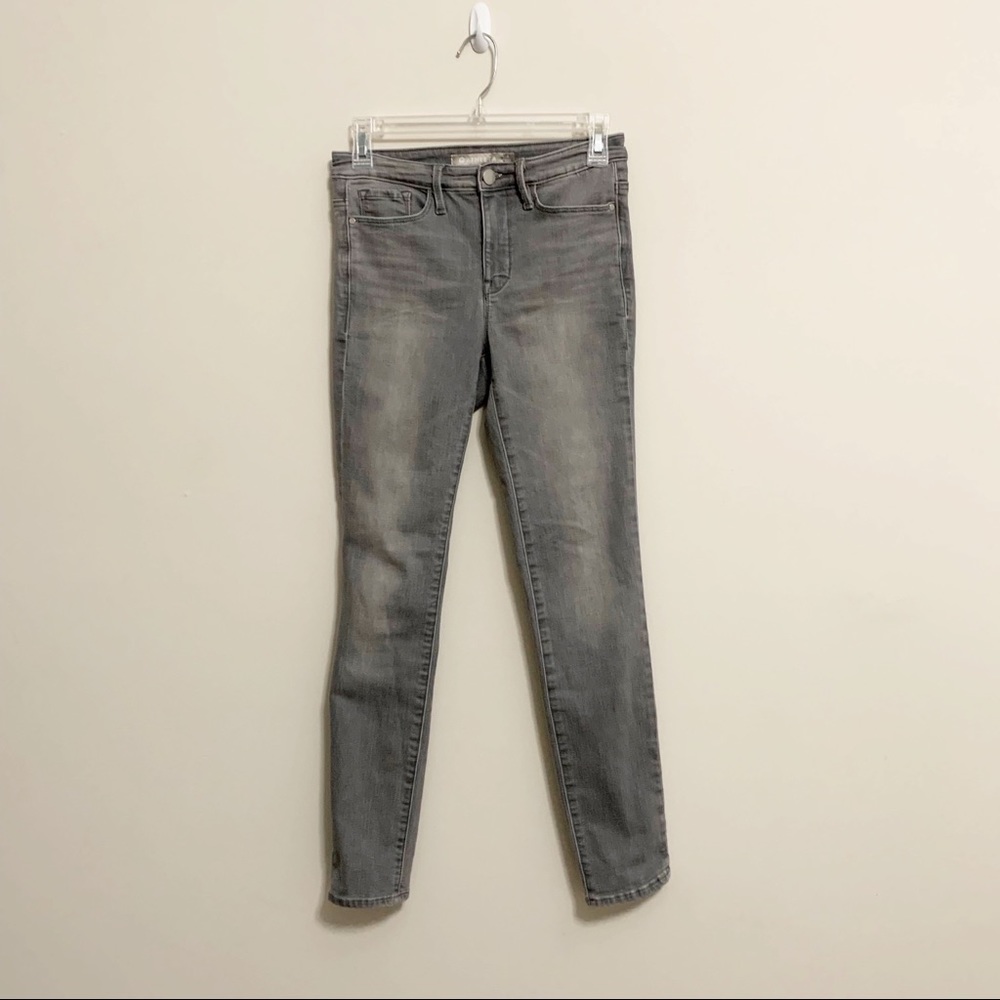 Athleta Sculptek High Rise Gray Skinny Jeans 4